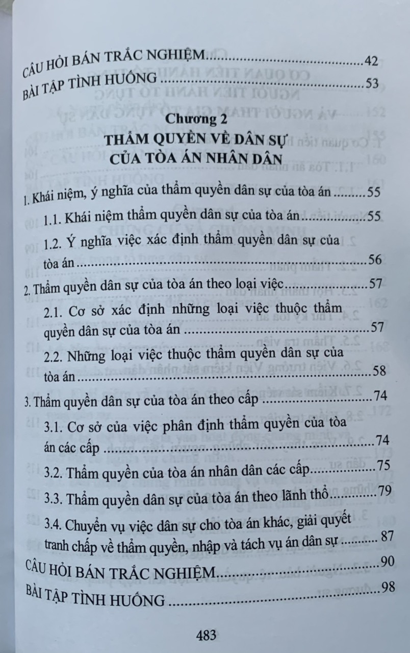 Hướng Dẫn Môn Học Luật Tố Tụng Dân Sự