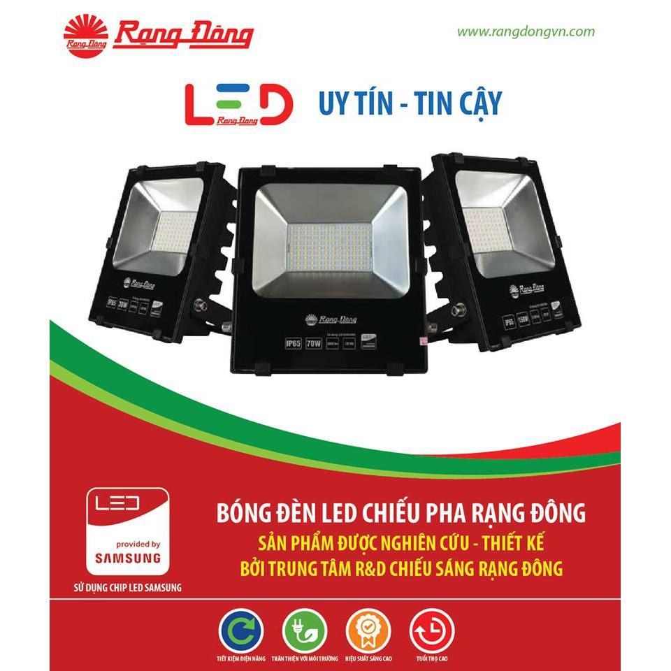 Đèn Pha LED 100W Rạng Đông - Model: D CP03L/100W