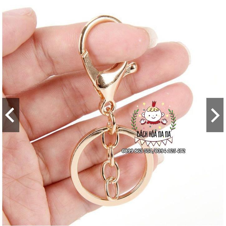Móc khóa càng cua lớn cho các bạn làm DIY, phụ kiện túi ví, chìa khóa, có dây xích - Nana Handmade