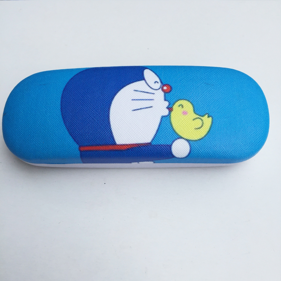 Hộp Đựng Kính Mắt Doraemon ( Kèm Khăn Lau Kính)