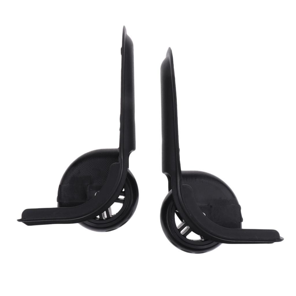 4 Pieces A58# Suitcase Luggage Wheels Replacement Swivel Mute Casters for