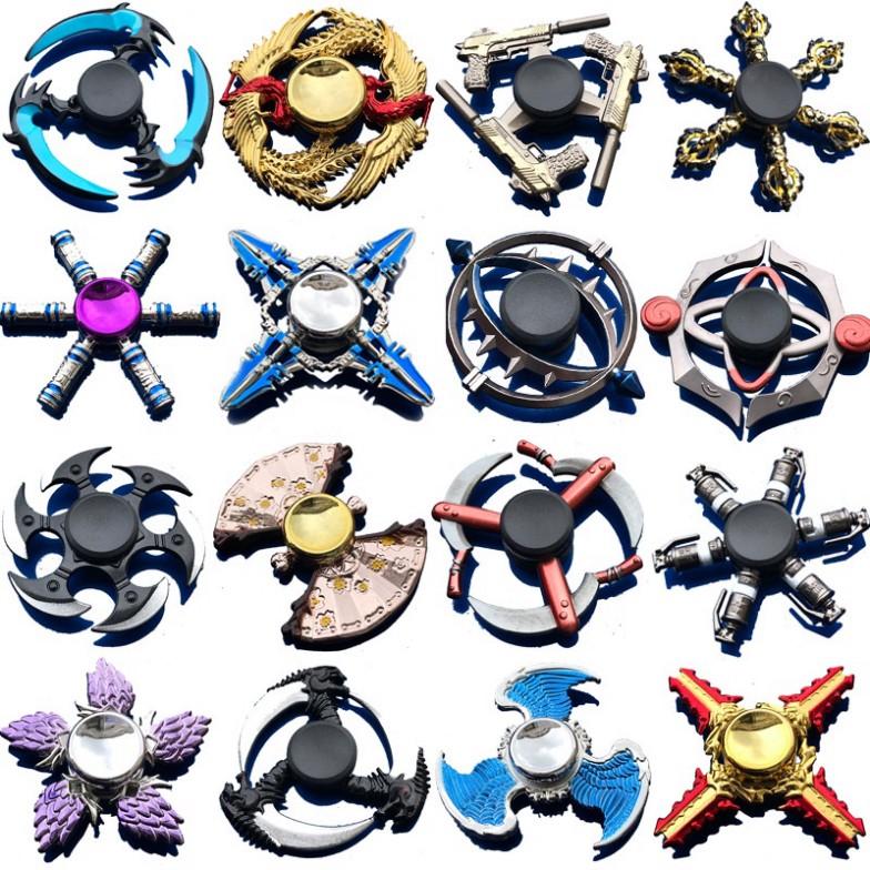 SPINNER CON QUAY TRÒN CAPTAIN AMERICA SPIDERMAN Nhiều Màu Sắc Kim loại Chơi Giải Trí Xả Stress Giảm Căng Thẳng Hiệu Quả
