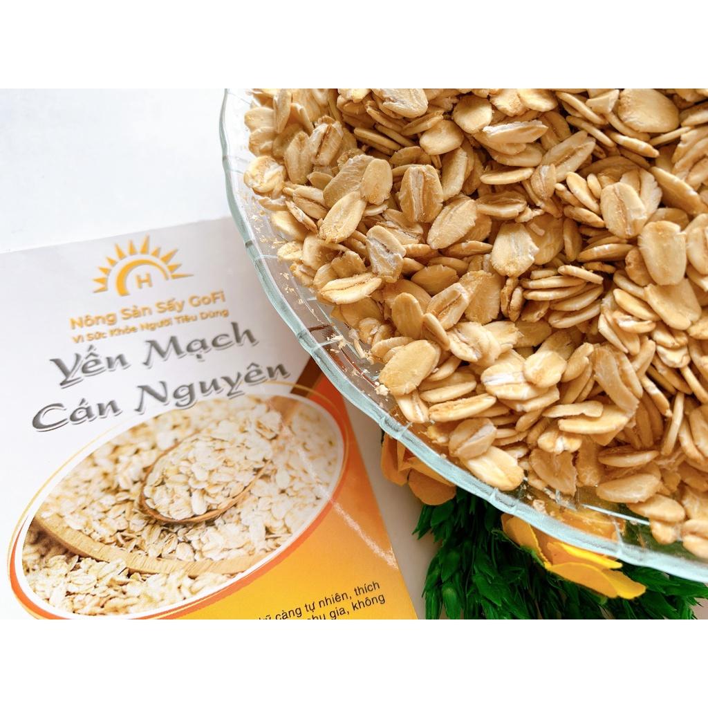 500Gram Yến Mạch Cán Nguyên GoFi tốt cho sức khỏe, lợi cho đường tiêu hóa