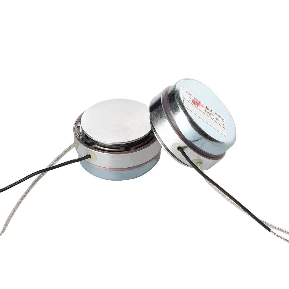 AIYIMA 2PCS 30 mm Loa cộng hưởng rung 8 ohm 8W loa đầy đủ mini Color: 8 Ohm Speaker