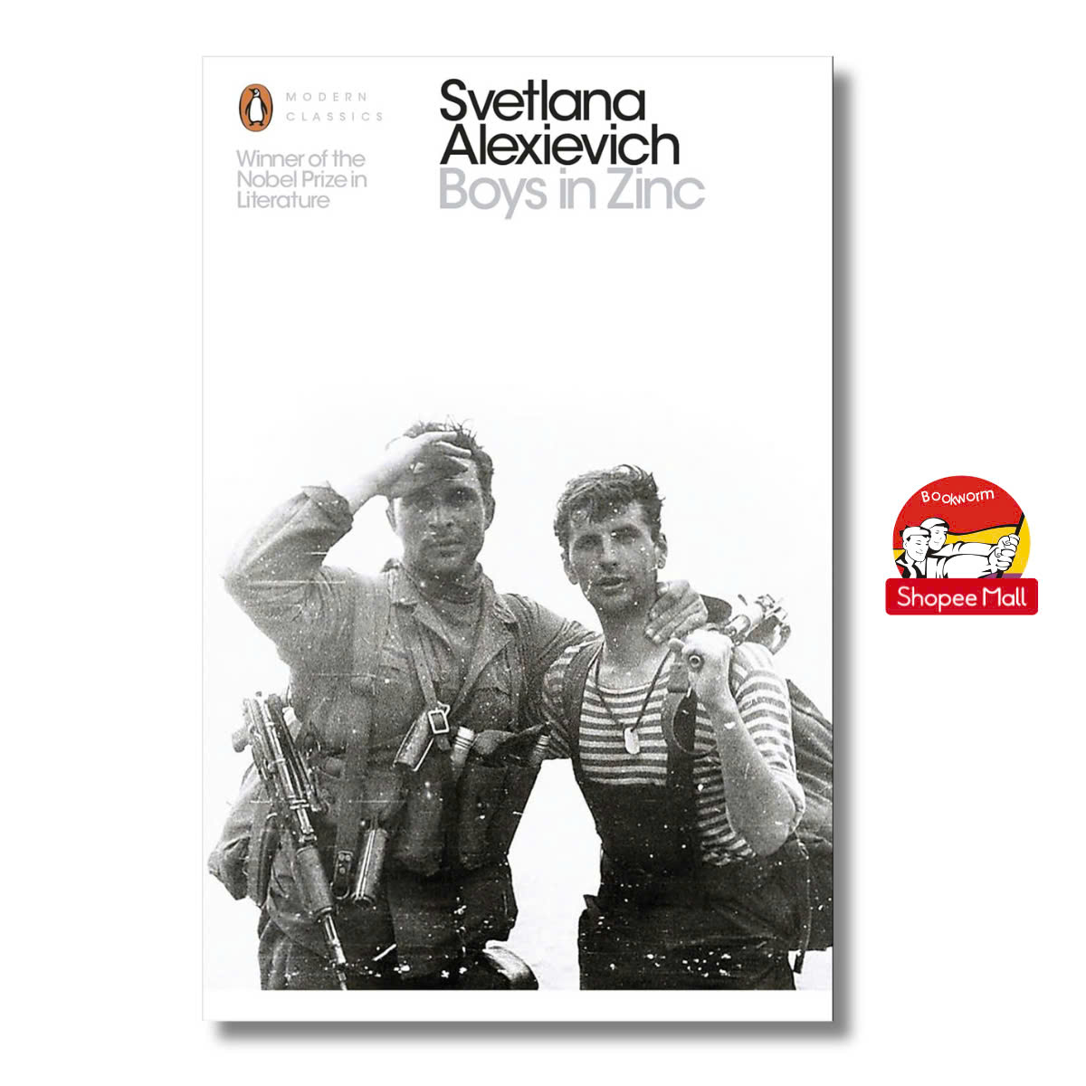 Sách - Boys in Zinc by Svetlana Alexievich - Nobel Prize - Penguin Modern Classics - Sách Ngoại Văn