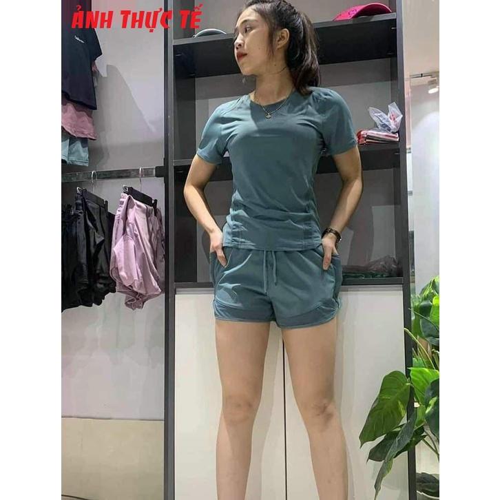 Quần áo thể thao_thun lạnh phối lưới siêu mịn mát, tôn dáng - Quần áo nữ_tập gym, chạy bộ, du lịch