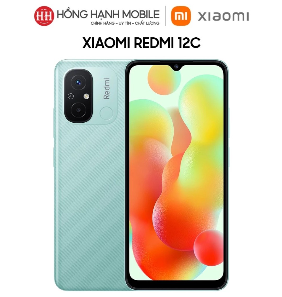 Điện Thoại Xiaomi Redmi 12C 3GB/32GB - Hàng Chính Hãng