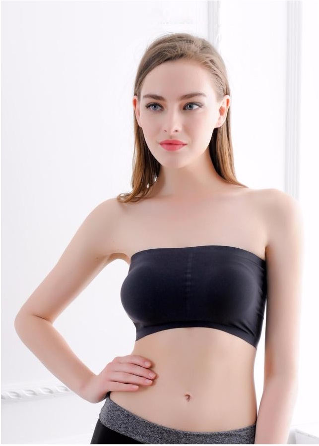 Áo Lót Nữ Croptop Su Trơn Quây Ngực - 5Star