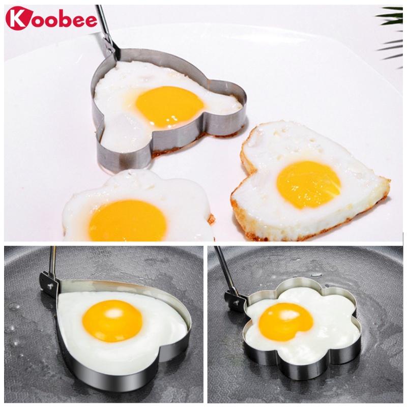 Khuôn tráng inox tạo hình trứng tráng và làm bánh an toàn cho bé KOOBEE (AD02)
