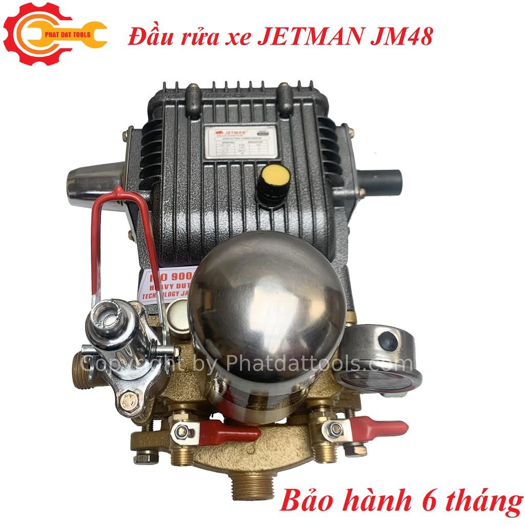 Máy rửa xe đầu rời Jetman JM48-Đầu xịt rửa xe-Bảo hành chính hãng 6 tháng