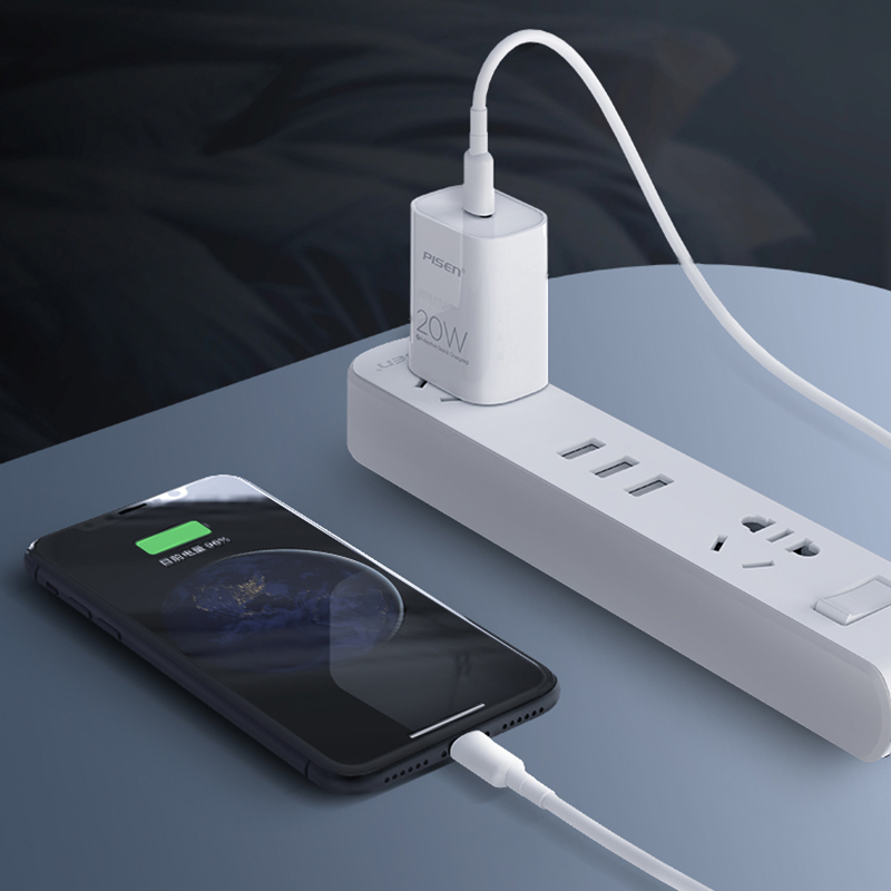 Bộ sạc nhanh 20W - PISEN QUICK PD 20W TS-C135 - Hàng chính hãng Bảo Hành 18 tháng