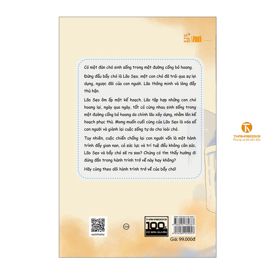 Hành trình trở về của bầy chó - Thái Hà Books