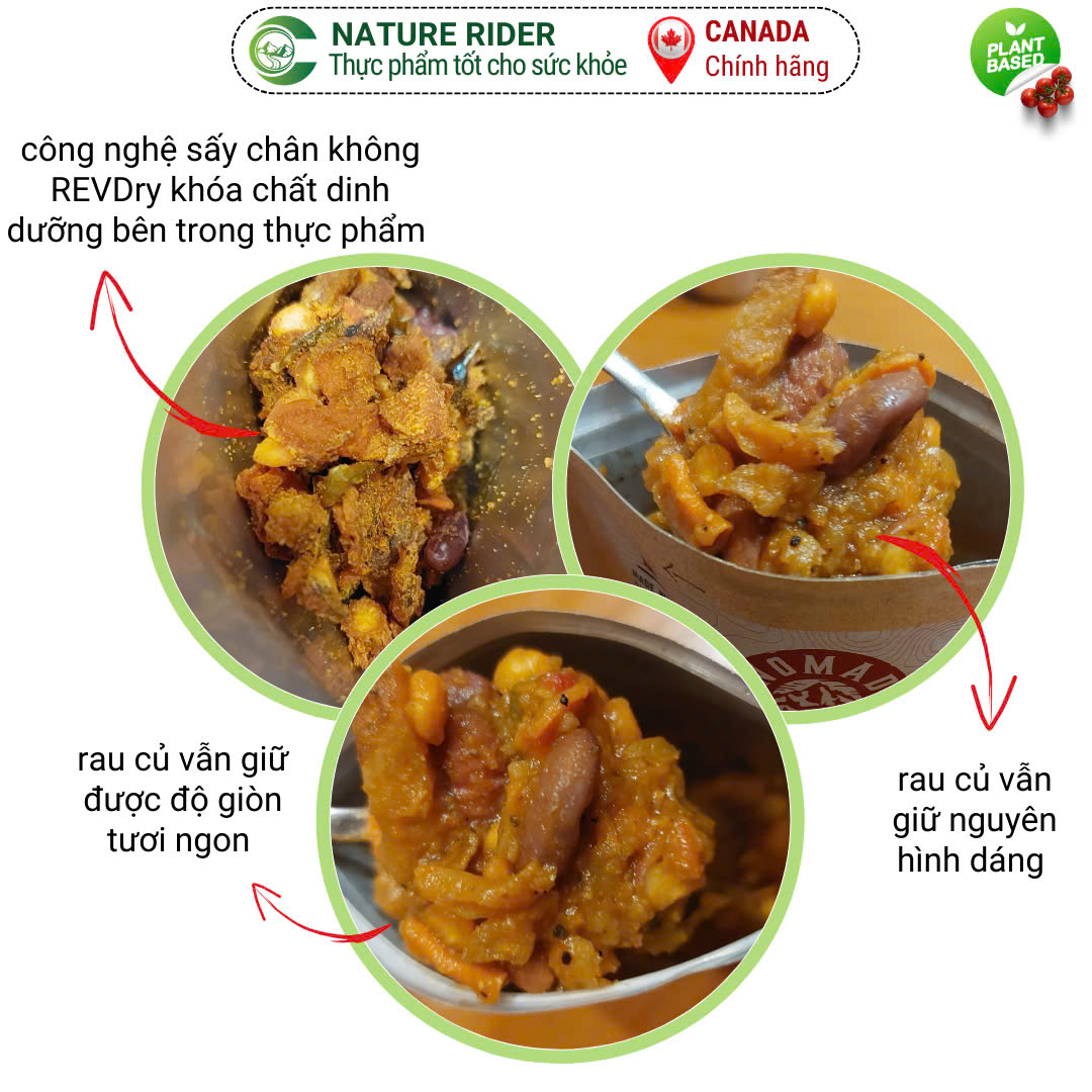 Combo 3 GÓI BỮA ĂN TIỆN LỢI thương hiệu NOMAD từ CANADA - Giải pháp bữa ăn nhanh healthy cho văn phòng, dã ngoại, eat clean