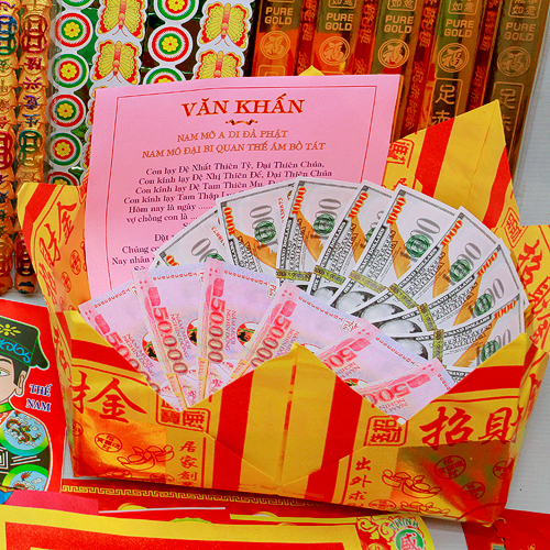TRỌN BỘ GIẤY CÚNG ĐẦY THÁNG - THÔI NÔI CHO BÉ TRAI , BÉ GÁI