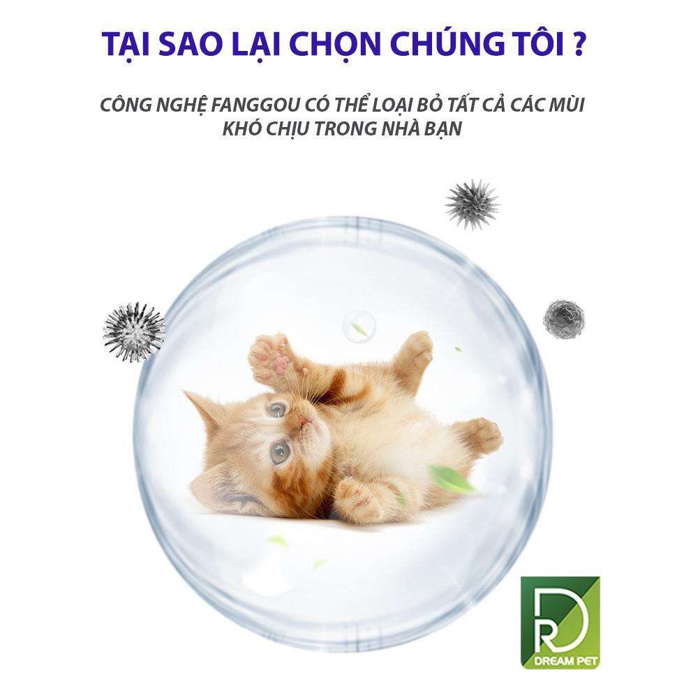 XỊT KHỬ MÙI HÔI CHÓ MÈO - KHỬ KHUẨN CAO CẤP