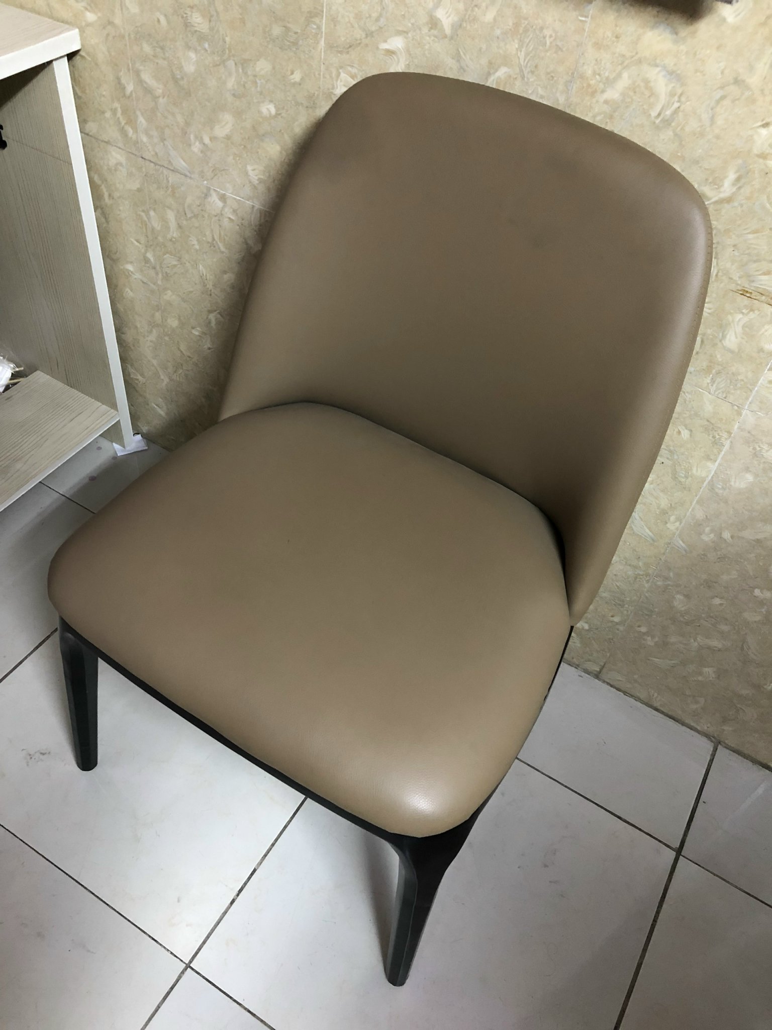 Ghế đơn Juno Sofa chân gỗ ngang 55 x sâu 50 x cao 85cm