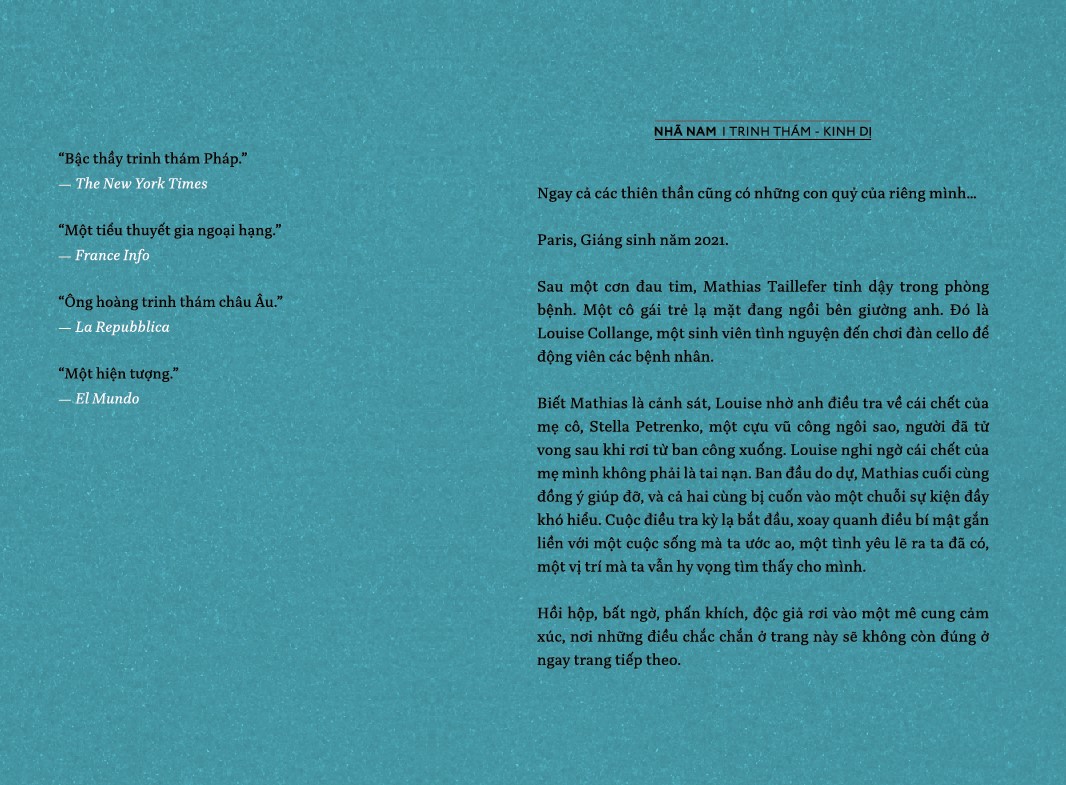 Sách - Bí mật của thiên thần (Guillaume Musso) (Nhã Nam Official)