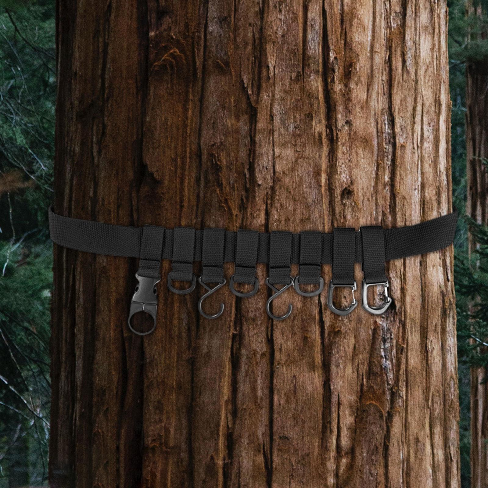 Tree Stand Strap Gear Hanger Multi Hooks for Hunting Accessories Fishing Bow