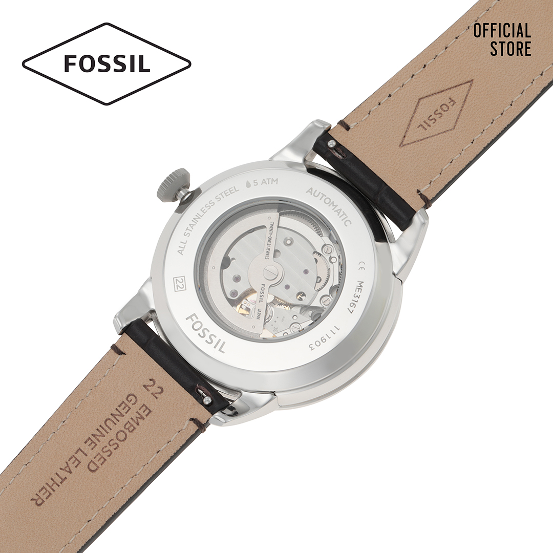 Đồng hồ nam FOSSIL dây da Townsman ME3167 - màu nâu