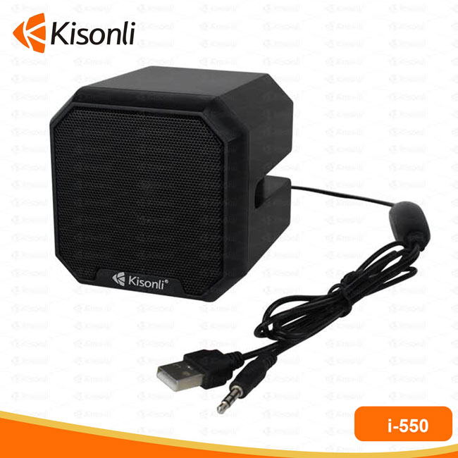 Loa USB 2.0 mini Kisonli i550 JL - Hàng chính hãng(Giao màu ngẫu nhiên)