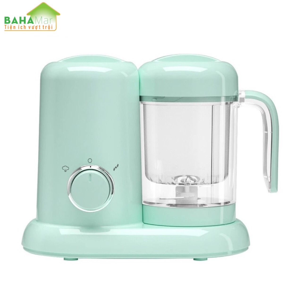 MÁY ĐA NĂNG NẤU THỨC ĂN DẶM CHO BÉ "BAHAMAR" làm thức ăn dặm cho bé nhanh và thuận tiện, sạch sẽ và chuyên biệt