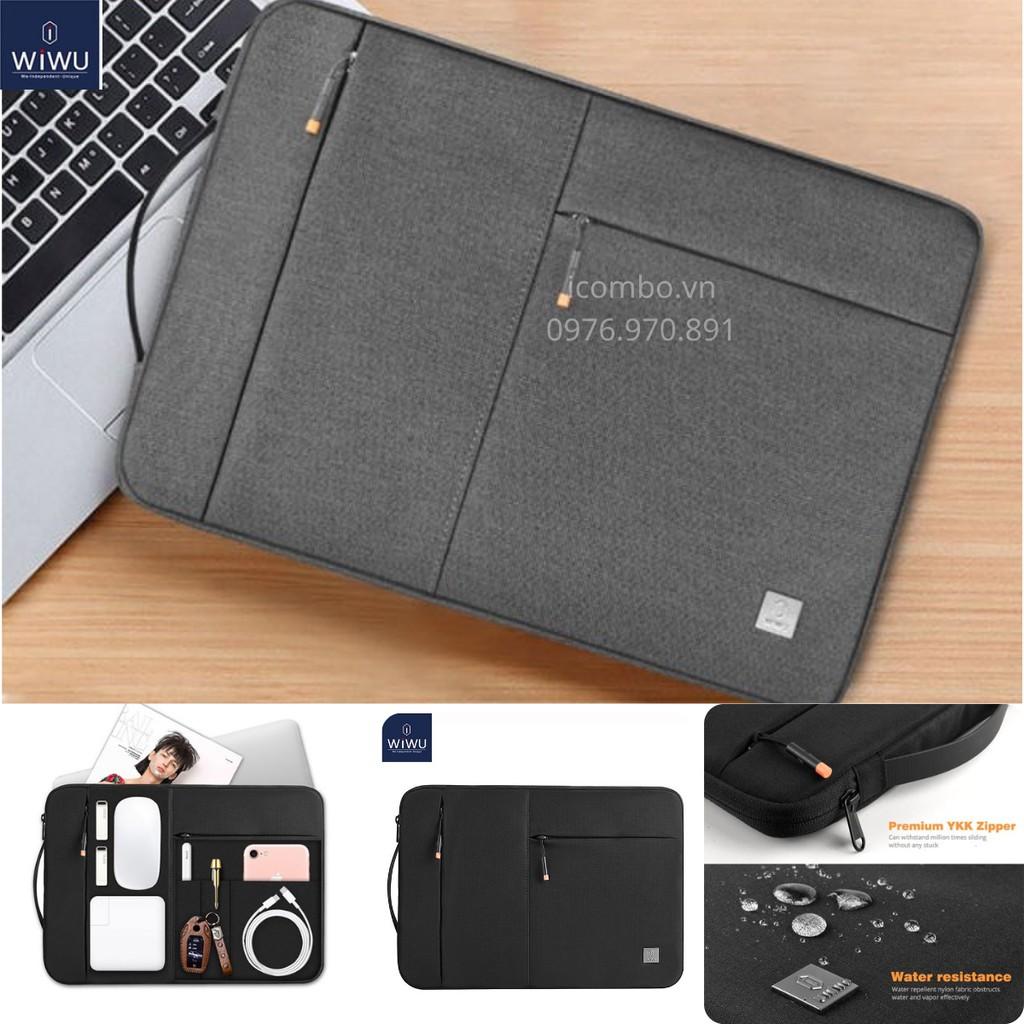 Túi xách Laptop chống sốc Wiwu Alpha. Túi chống sốc macbook air, macbook pro, laptop 12inch,13inch,14inch,15inch,16inch