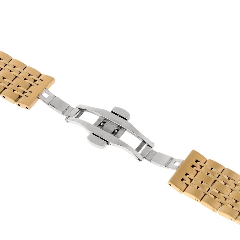 Stainless Steel Watch Band Metal Replacement Bracelet Strap 18/20/22mm