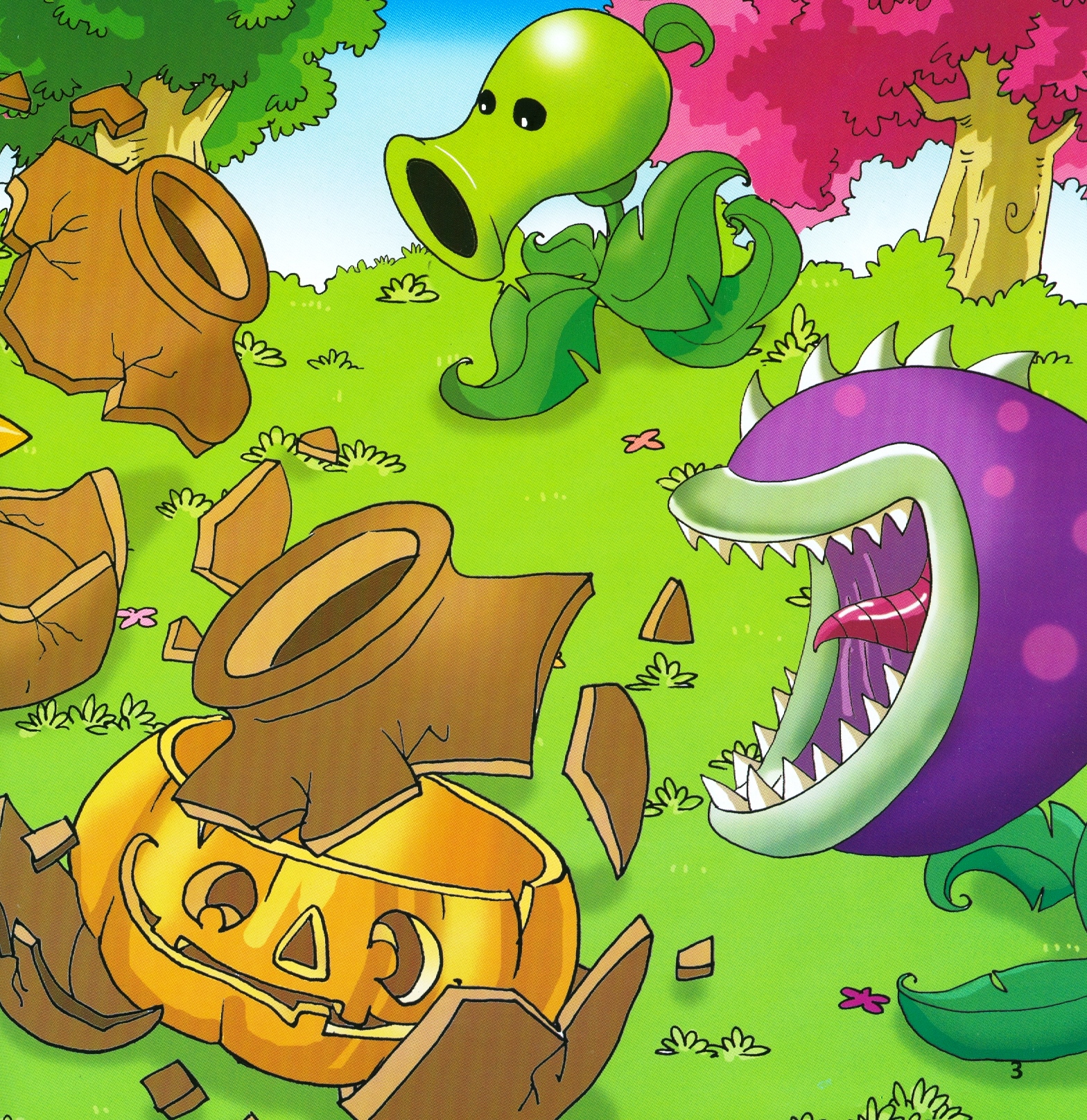 Trái Cây Đại Chiến Zombie 3 - Phòng Ngự Chắc Chắn