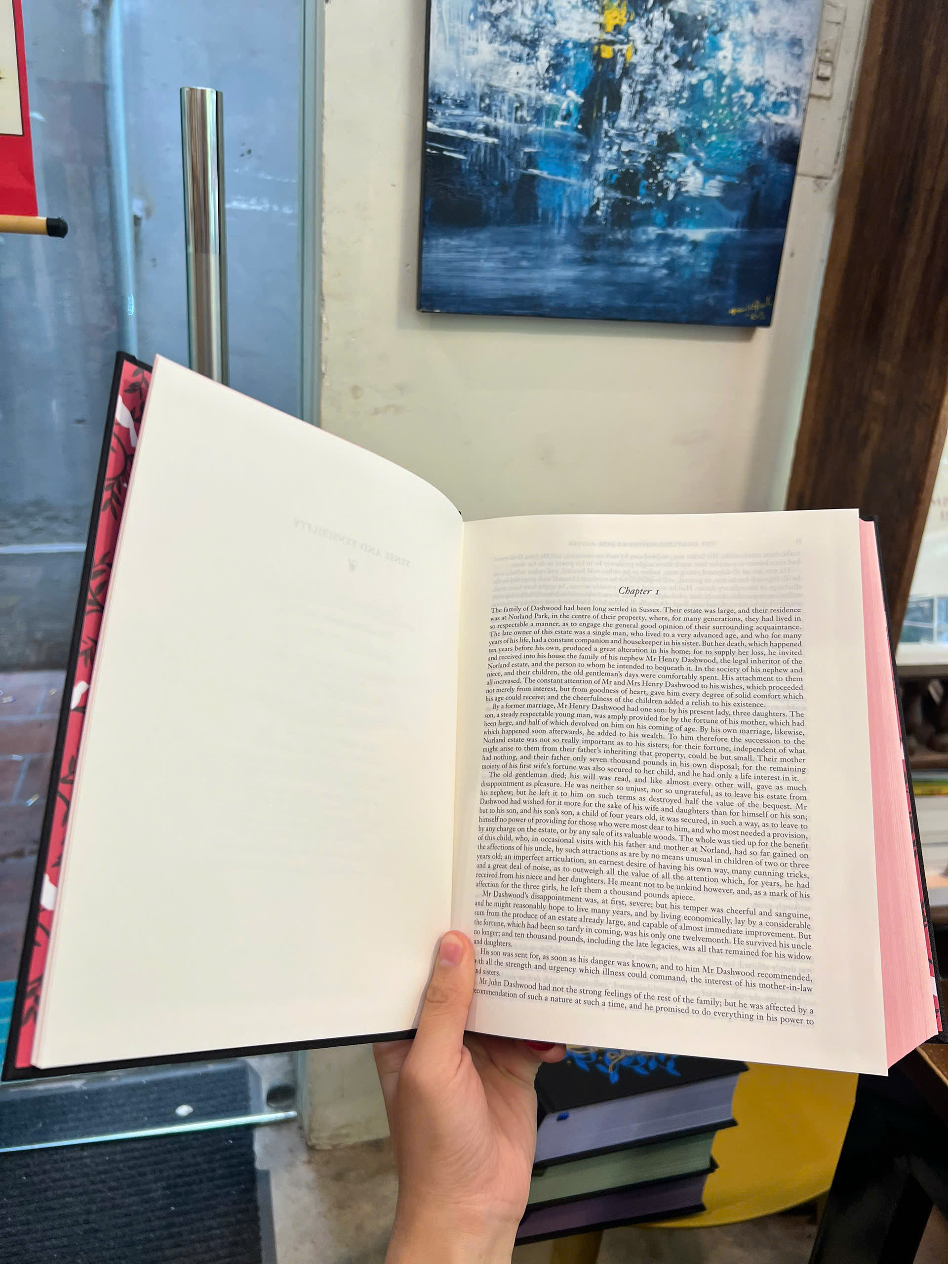 Sách - The Complete Novels of Jane Austen | Classics Fiction / Romance / Bìa da, cứng khổ lớn