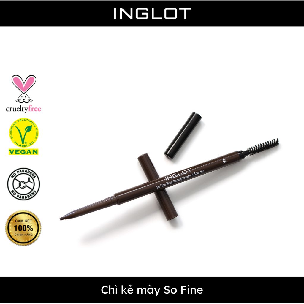 Chì kẻ chân mày màu tự nhiên lâu trôi So Fine Inglot (0.09g)