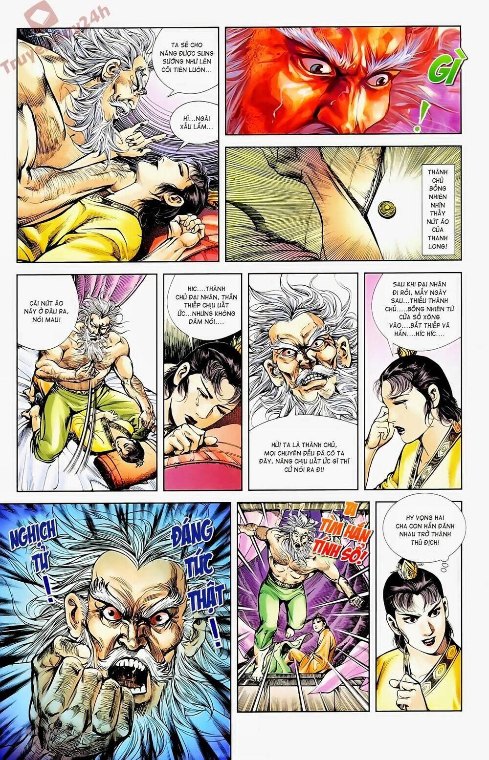 thiên tử truyền kỳ 1 - cơ phát khai chu bản chapter 58 9