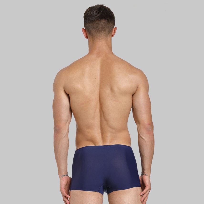 Sịp nam đúc lụa dáng Boxer thương hiệu MILMUMU NHẬT BẢN ️- mặc như không mặc