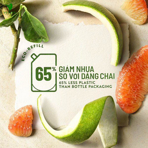 Túi Refill - Dầu gội bưởi Cocoon giúp giảm gãy rụng và làm mềm tóc 500ml, thuần chay