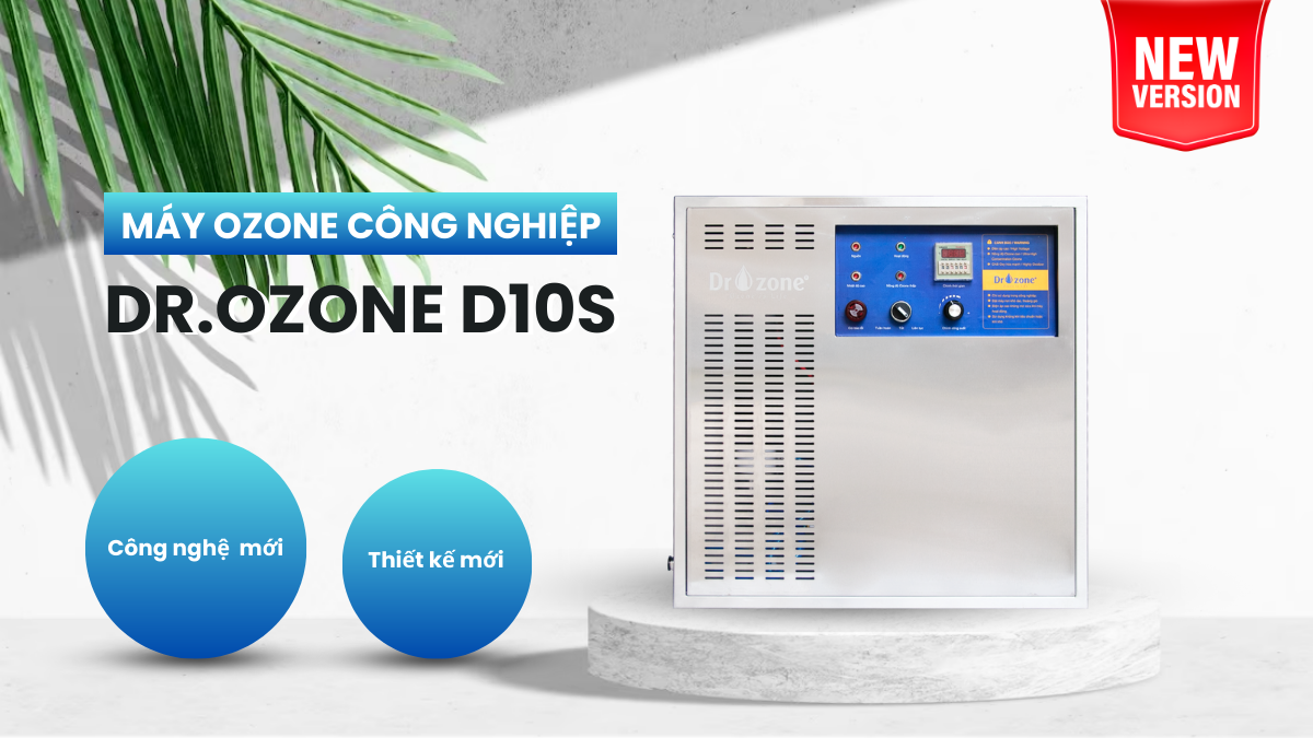 Máy ozone công nghiệp Drzone Ozone is Life D-10S (10g/h) - Hàng chính hãng