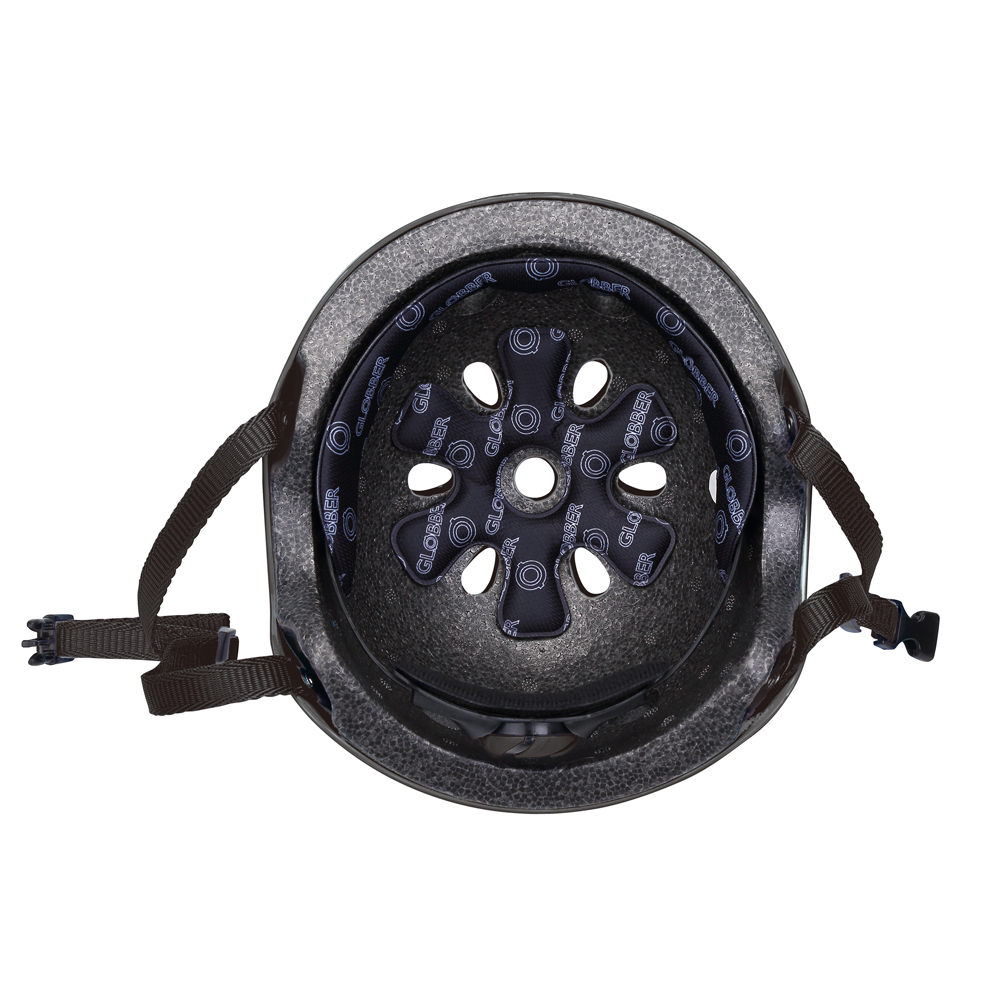 Mũ Bảo Hộ Chơi Xe Trượt Scooter Globber Junior XS/S Cho Trẻ Em Từ 3 Đến 6 Tuổi - Đen/Họa Tiết Tên Lửa