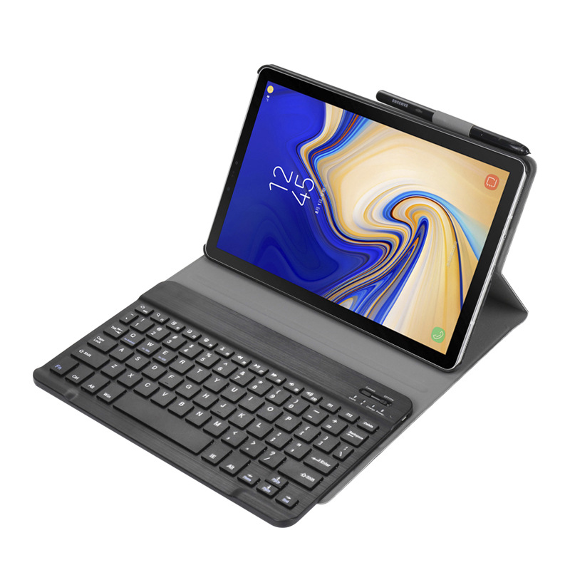 Bao da kèm bàn phím dành cho Samsung Galaxy Tab S8 Ultra, Tab S8 Plus, Tab S8, Bluetooth Keyboard Case có khay để bút chống sốc cao cấp - Hàng chính hãng