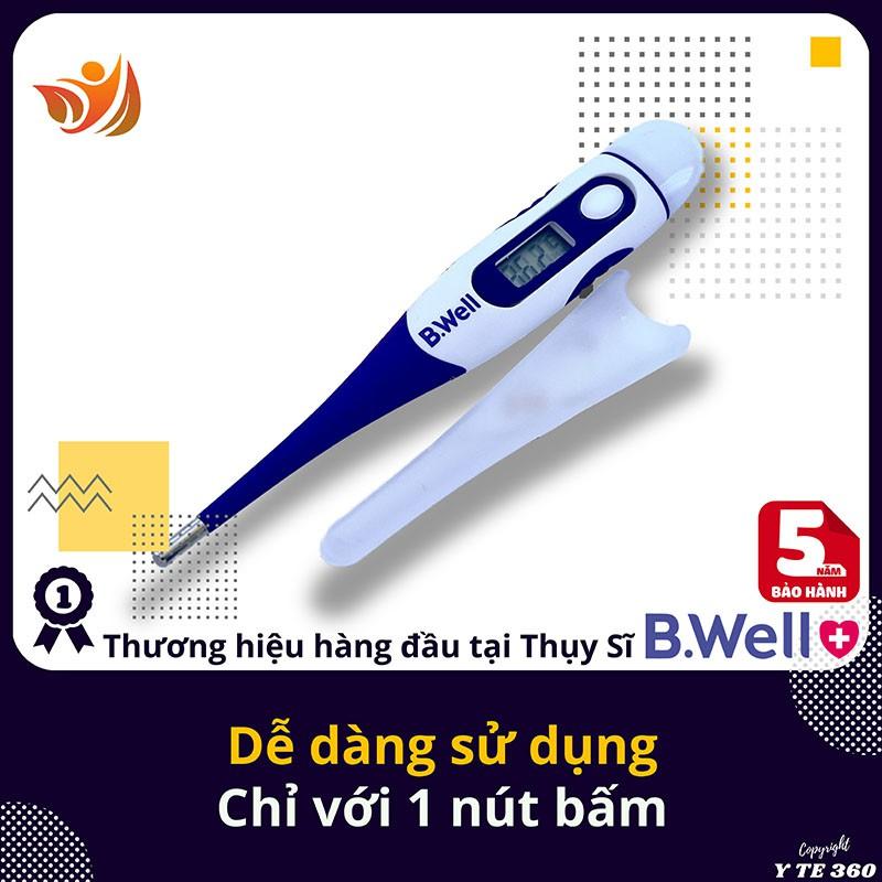 Nhiệt kế điện tử kẹp nách, miệng B Well WT 04 | Sản Xuất Tại Thụy Sĩ