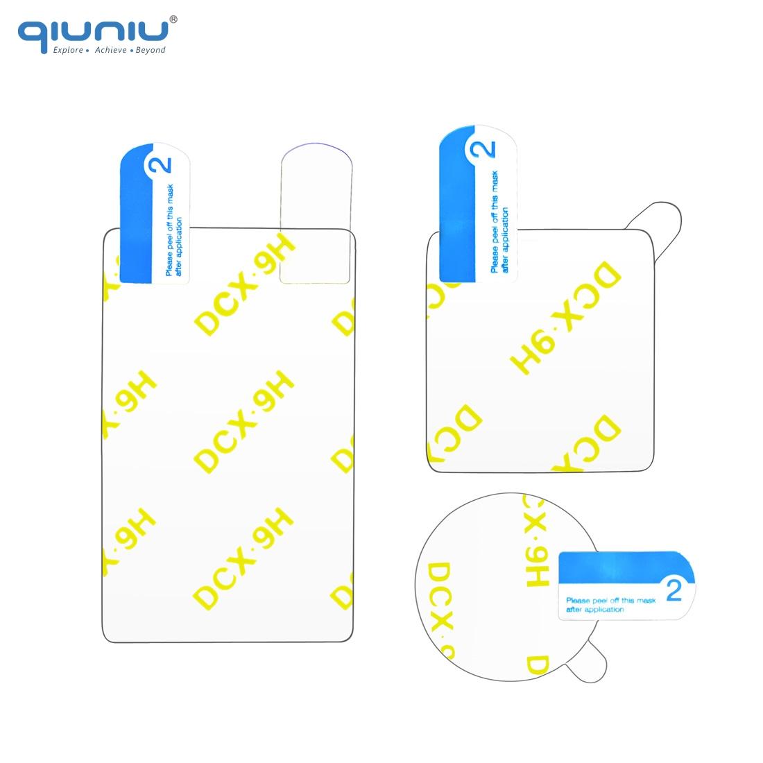 QIUNIU Ống Kính Bảo Vệ Màn Hình Ống Kính Phim Bảo Vệ Với Máy Ảnh Nắp Ống Kính Cho DJI Osmo Action 1 Phụ Kiện Máy Ảnh Thể Thao