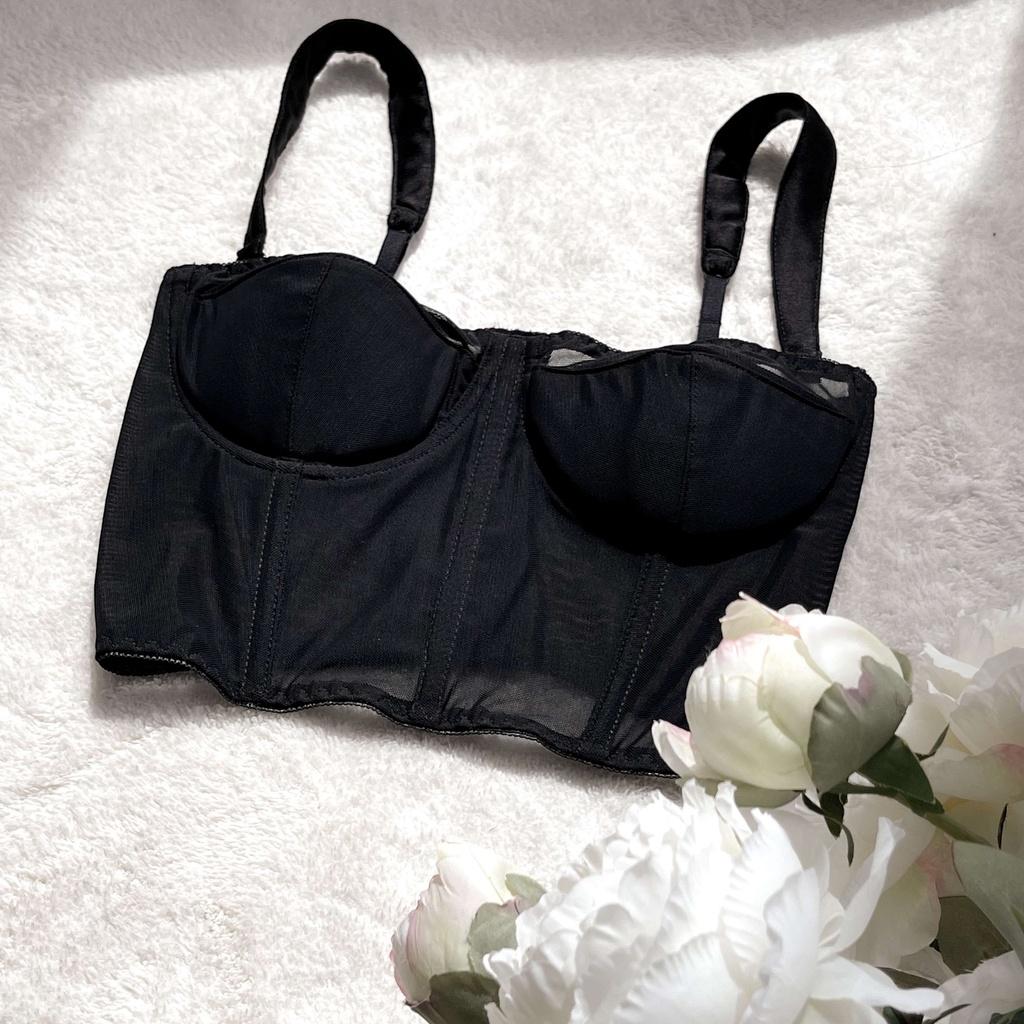 Áo Corset Quây Ngang Elexy Chống Tuột, Kèm Dây Áo Lụa TOSON
