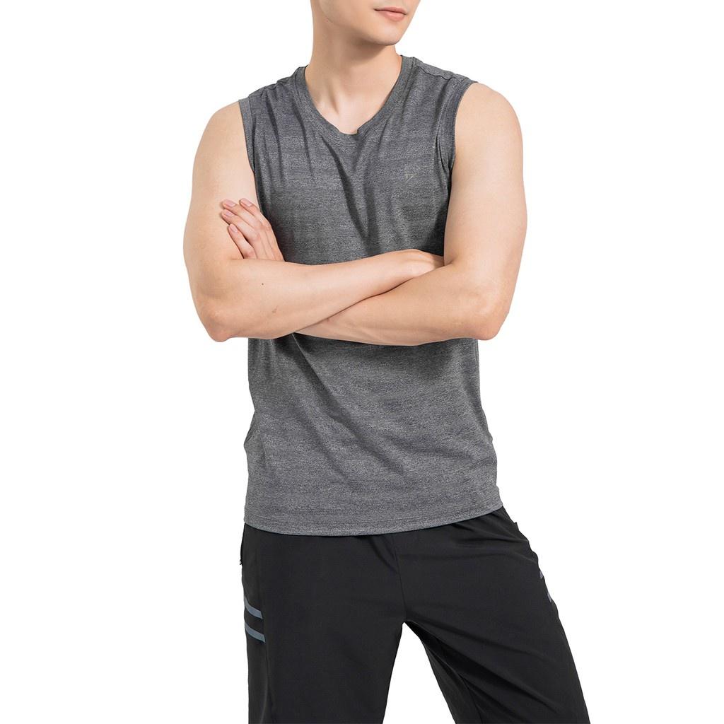 Áo Ba Lỗ TANK-TOP NAM KWIN KTT003S1 Thun Lạnh Mềm Mát Không Nhăn, Không Bai