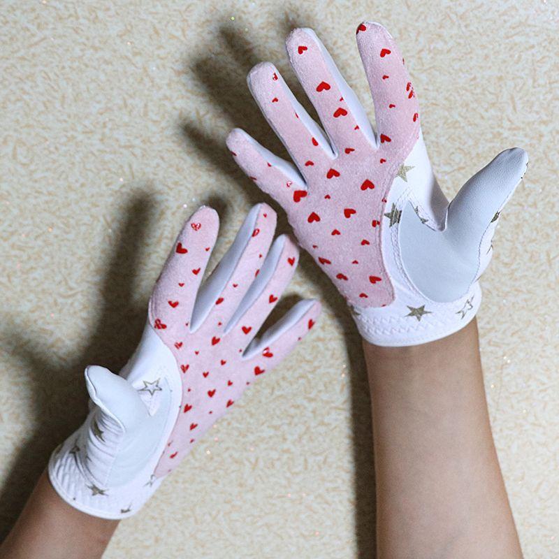 Golf Tiếp Tế Trẻ Em Golf Bé Trai Và Bé Gái Vận Động Viên Trẻ Em Da Cừu Golf Trẻ Em Da Găng Tay Golf Phụ Kiện