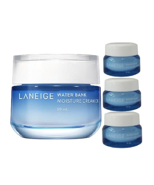 Bộ Kem Dưỡng Ẩm Cho Da Thường Và Da Khô Laneige Water Bank Moisture Cream EX 50ml + 30ml