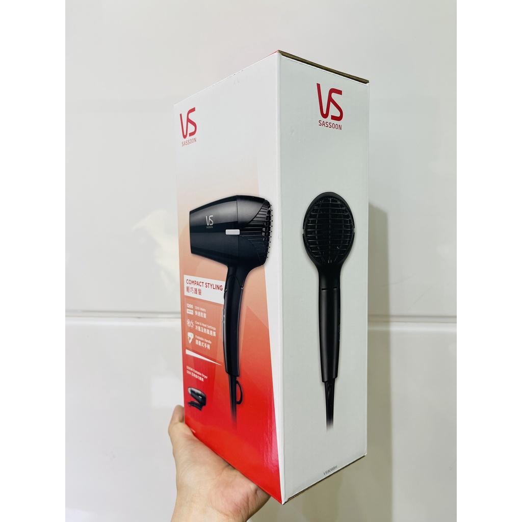 Máy sấy tóc tay cầm gấp gọn VS Sassoon 1200W màu đen