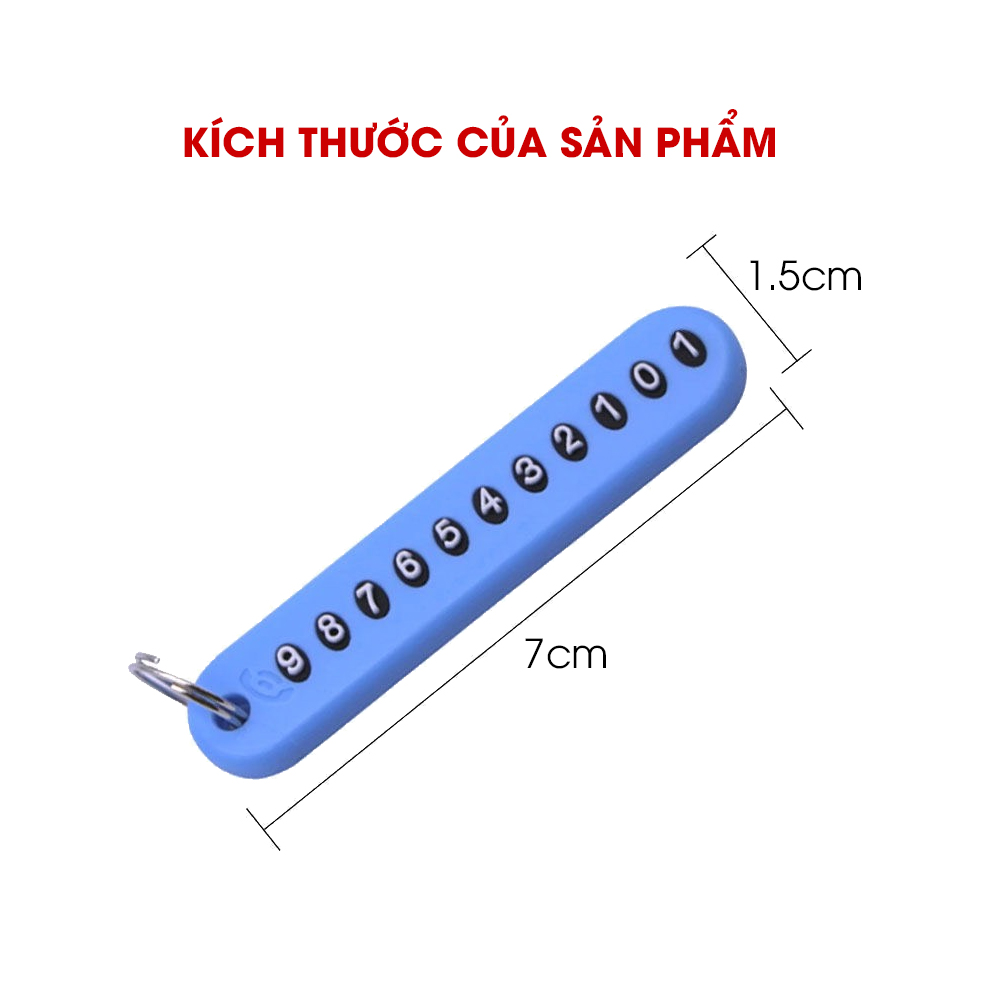 Móc khóa xe chống thất lạc TÂM LUÂN Chổi lau tẩm dầu - Hàng chính hãng