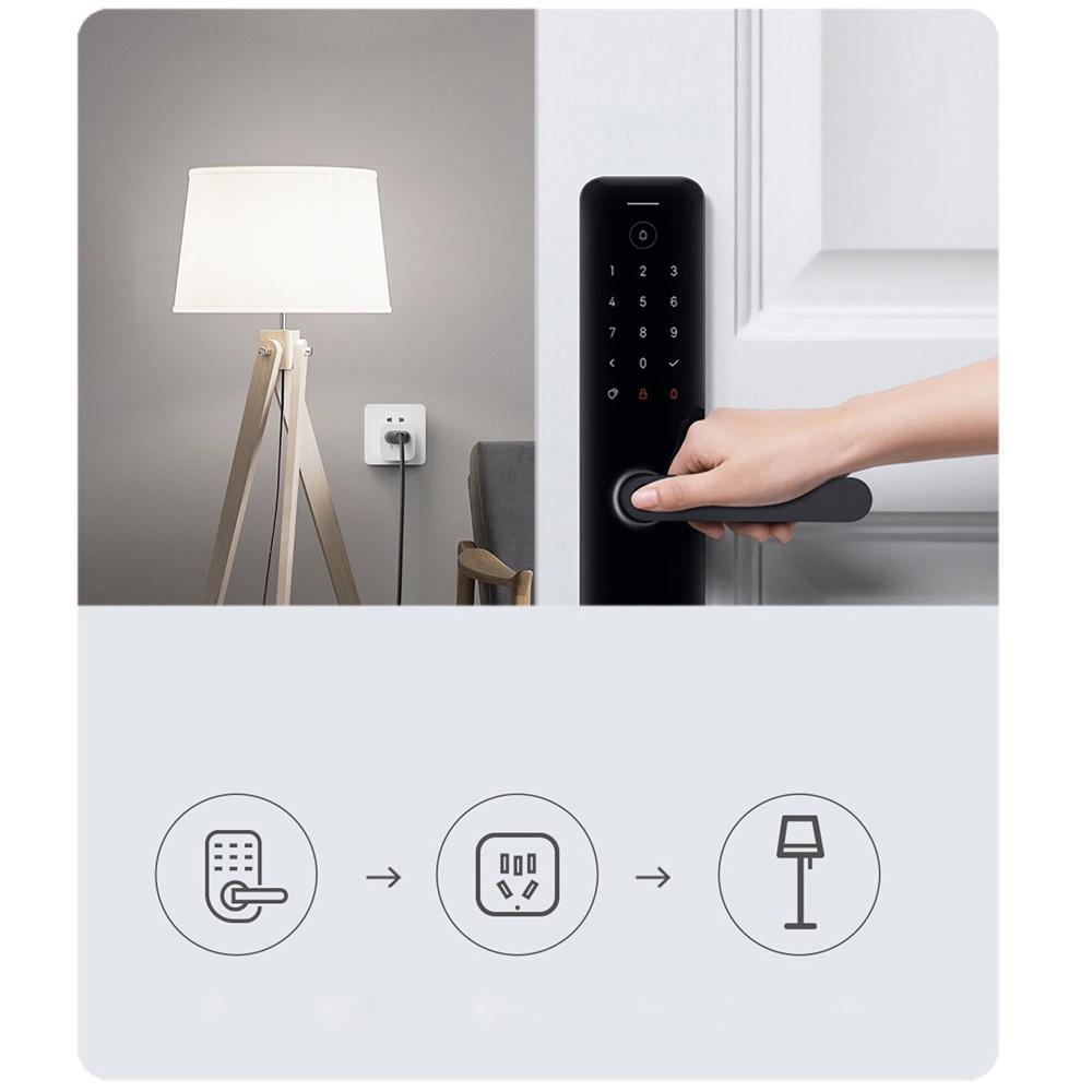 Ổ Cắm Thông Minh Xiaomi Mijia 3 Điều Khiển Từ Xa Bằng Ứng Dụng Điện Không Dây
