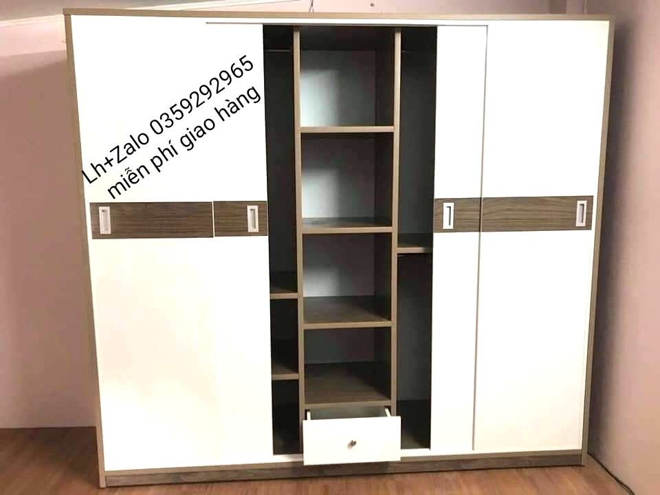 Tủ nhựa đài Loan 4 cánh cửa lùa