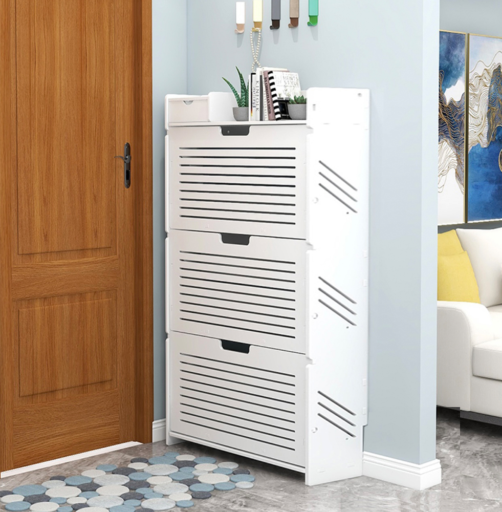 Tủ giày dép thông minh 3 tầng 3 lớp Chống Nước, Chịu Lực Tốt