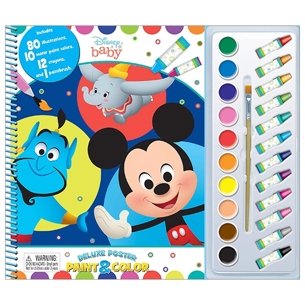 Disney Baby Deluxe Poster Paint &amp; Color