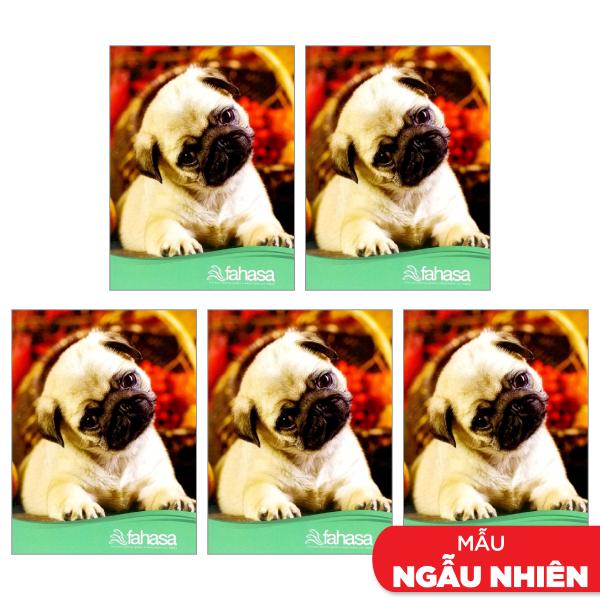 Combo 5 Tập 4 Ly Ngang 200 Trang ĐL 60g/m2 - FAHASA (Mẫu Màu Giao Ngẫu Nhiên)
