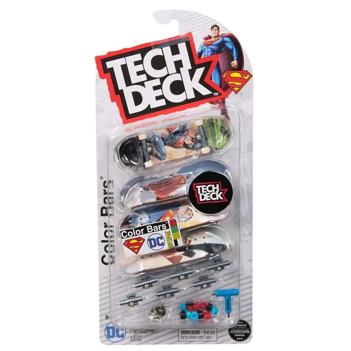 Đồ Chơi Bộ 4 Ván Trượt Tech Deck 6028815 - Superman